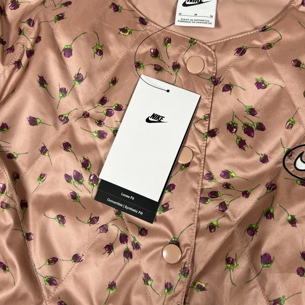 Nike floral quilted